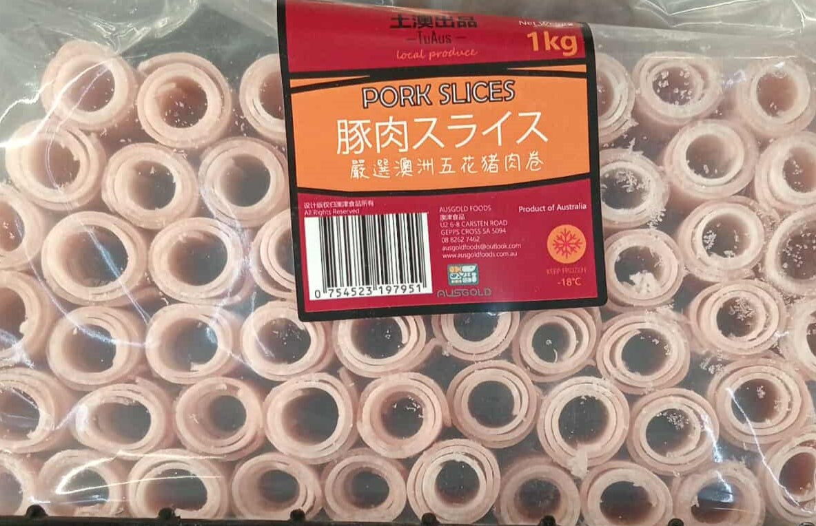 PORK SLICES 1KG