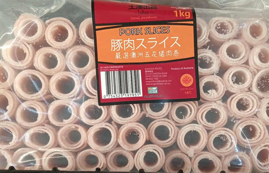 PORK SLICES 1KG
