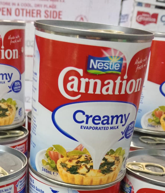 CARNATION CREAMY EVAPORATED MILK 340ML