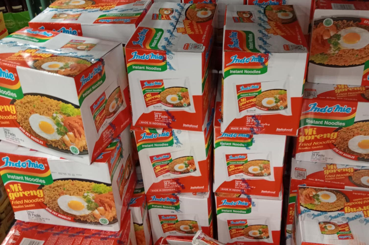INDOMIE MI GORENG NOODLES  30 PACK BOX