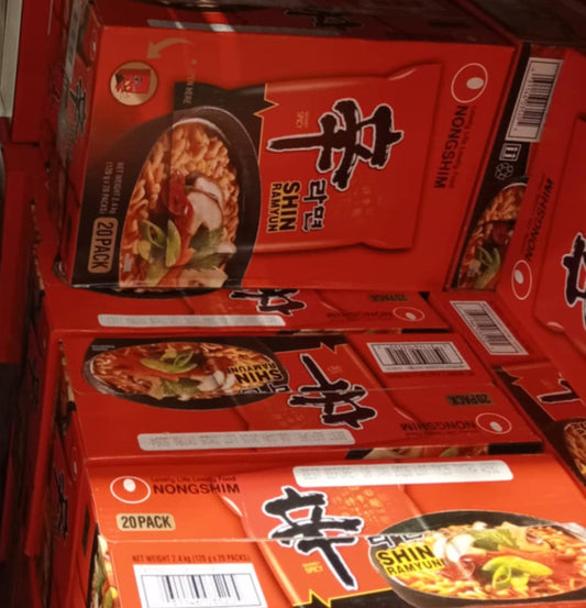 NONGSHIM SHIN RAMYUN 20 PACK CARTON