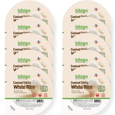 COOKED WHITE RICE 210GM