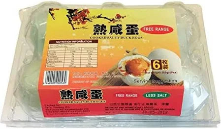 COOKED SALTED DUCK EGGS 6P