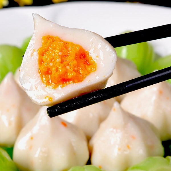 FISH BALLS FILLED WITH ROE 500GM