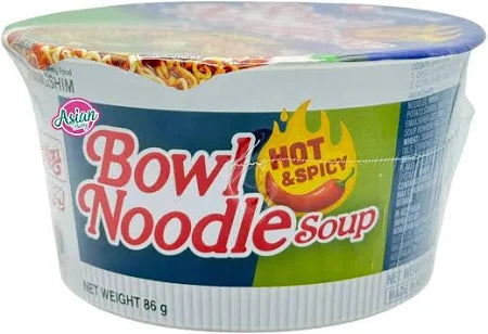 NONGSHIM HOT AND SPICY BOWL 100GM