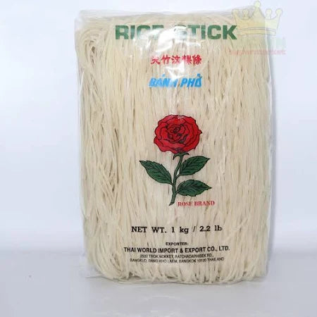 ROSE BRAND RICE STICKS 1MM 1KG