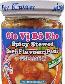 POR KWAN SPICY STEWED BEEF PASTE [BO KHO] PK 454g