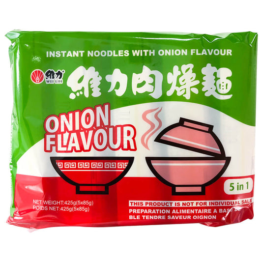 Wei Lei Onion Noodles 5 Pack