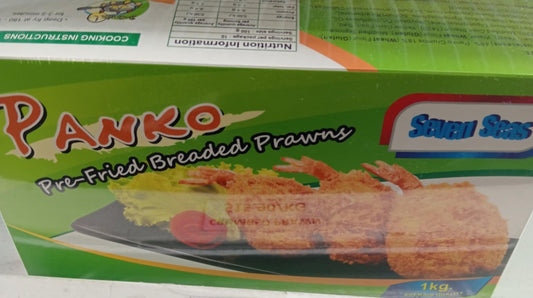PANKO PRE FRIED BREADED PRAWNS 1KG
