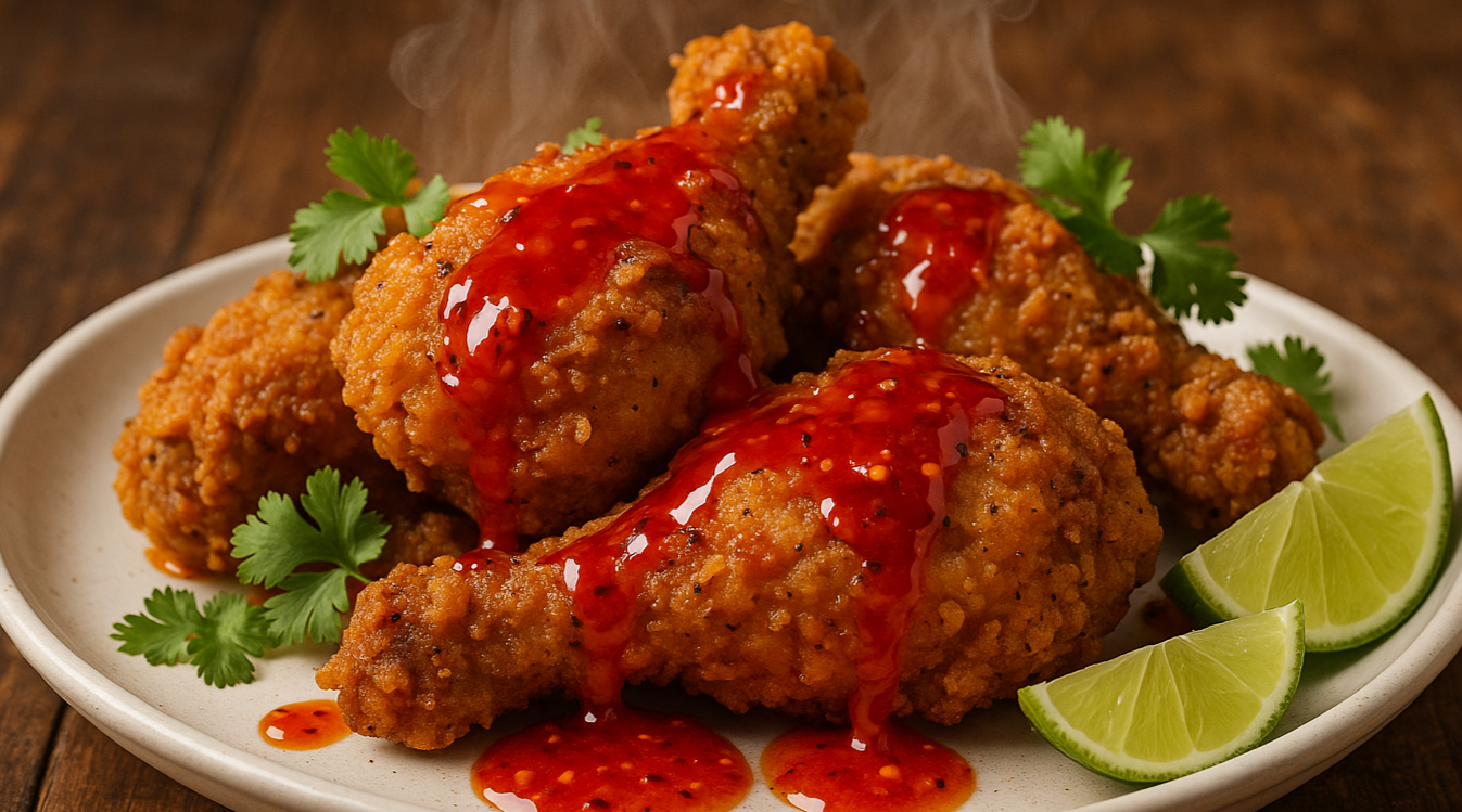  Fried chicken chilli sauce