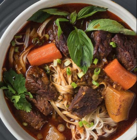 POR KWAN SPICY STEWED BEEF PASTE [BO KHO] PK 454g