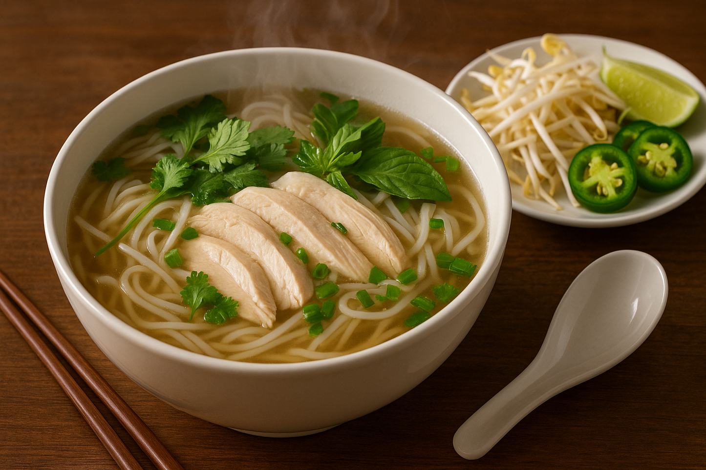 Pho Ga soup noodle
