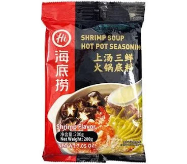 HAI DI LAO Shrimp Seafood Flavored Hotpot Base