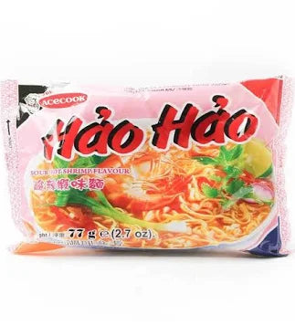 Acecook Hao Hao Sour Hot Shrimp 77g