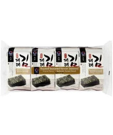 Obap Roasted Seasoned Seaweed 8 Pack