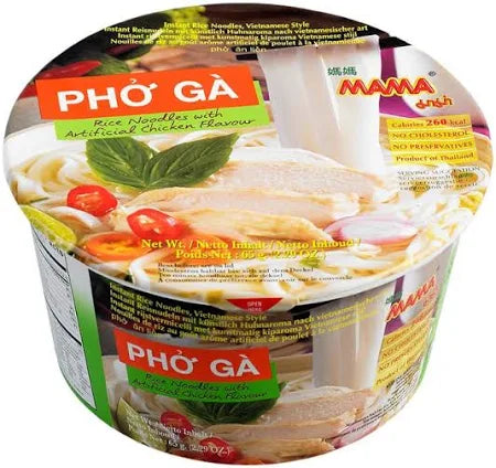 Mama Bowl Chicken Flavor 65g (Pho Ga)